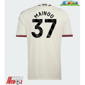 Manchester United Kobbie Mainoo #37 Tercera Equipación 2026-27 Manga Corta